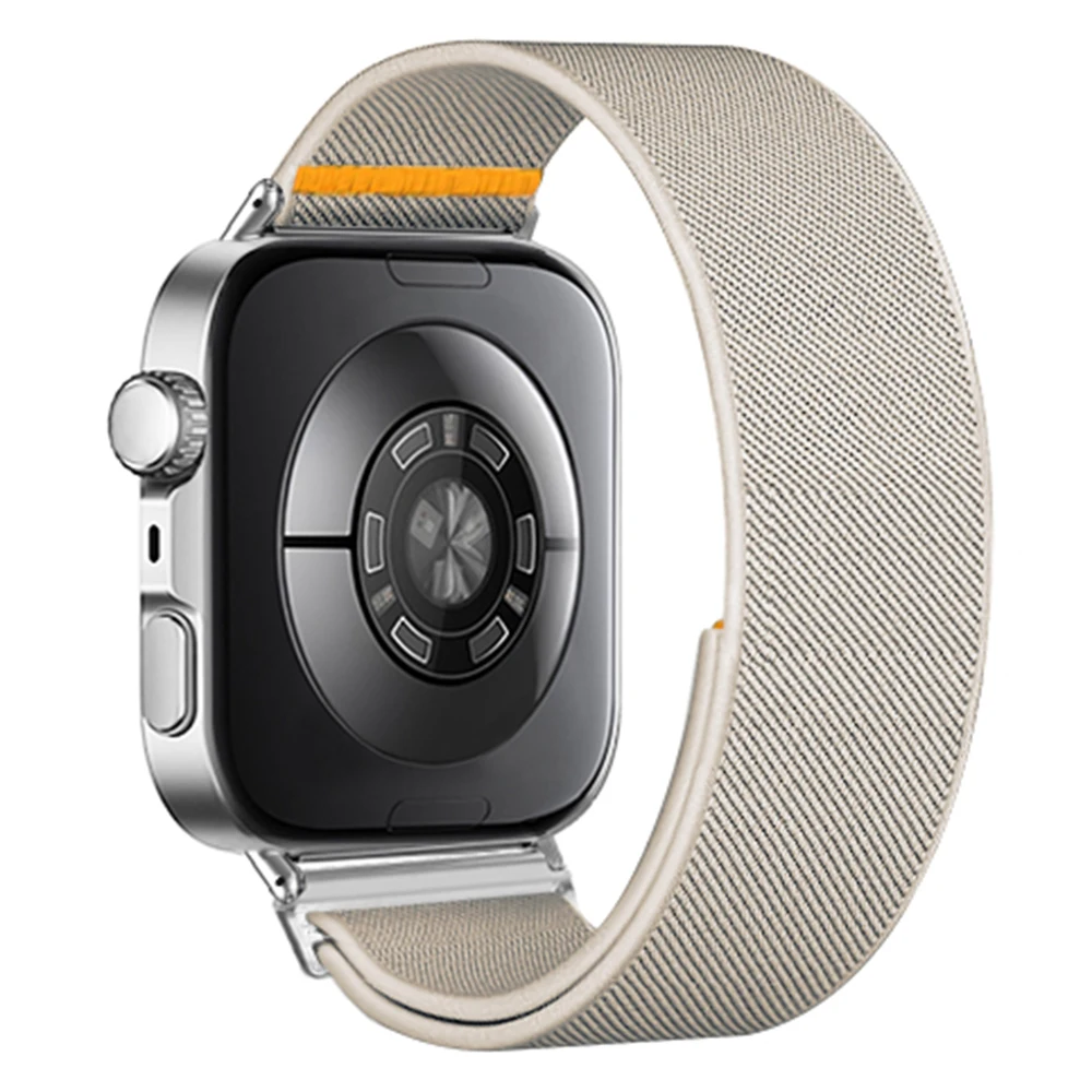 

Nylon Watch Band for Huawei Watch Fit 4 Pro / Fit 4 / Fit 3 Adjustable Elastic Replacement Strap - Starlight