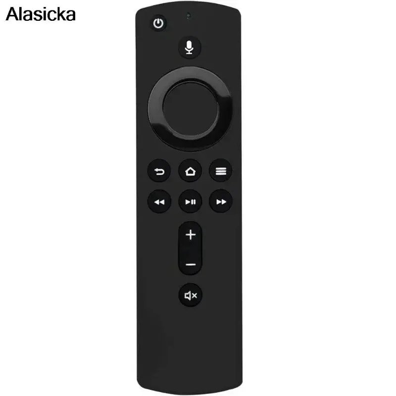 بديل جهاز التحكم عن بعد الصوتي L5B83H (الجيل الثاني) مع التحكم في الطاقة والمستوى مناسب لـ Amazon Smart TV Cube 1/2 Stick 4K Lite