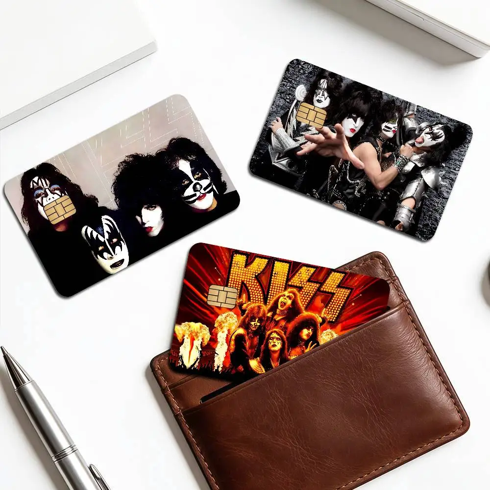 K_Kiss Band Game Anime Sticker Film Skin Cover Case For Small Large No Chip Debit Credit Card Front Side view 2