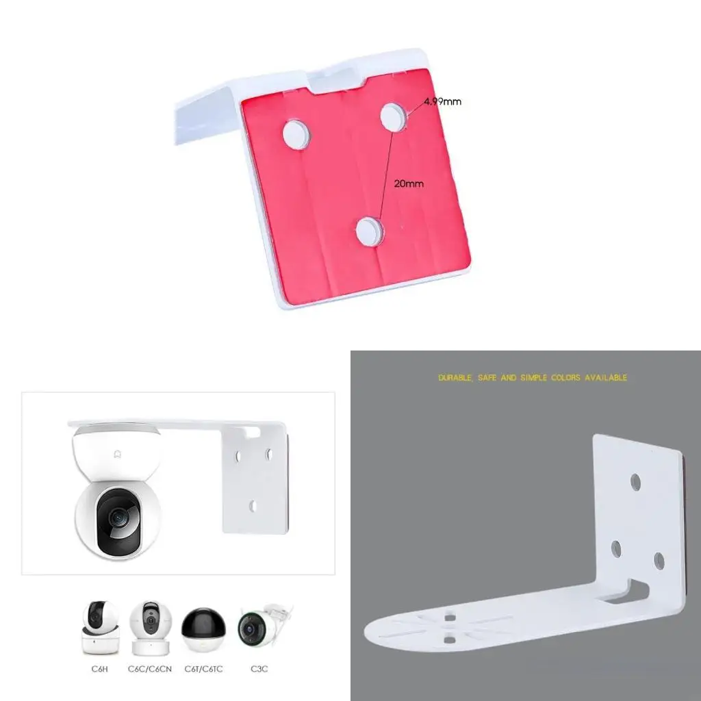 J78A L Wall Mount Camera Iron Bracket with Base PTZ Camera