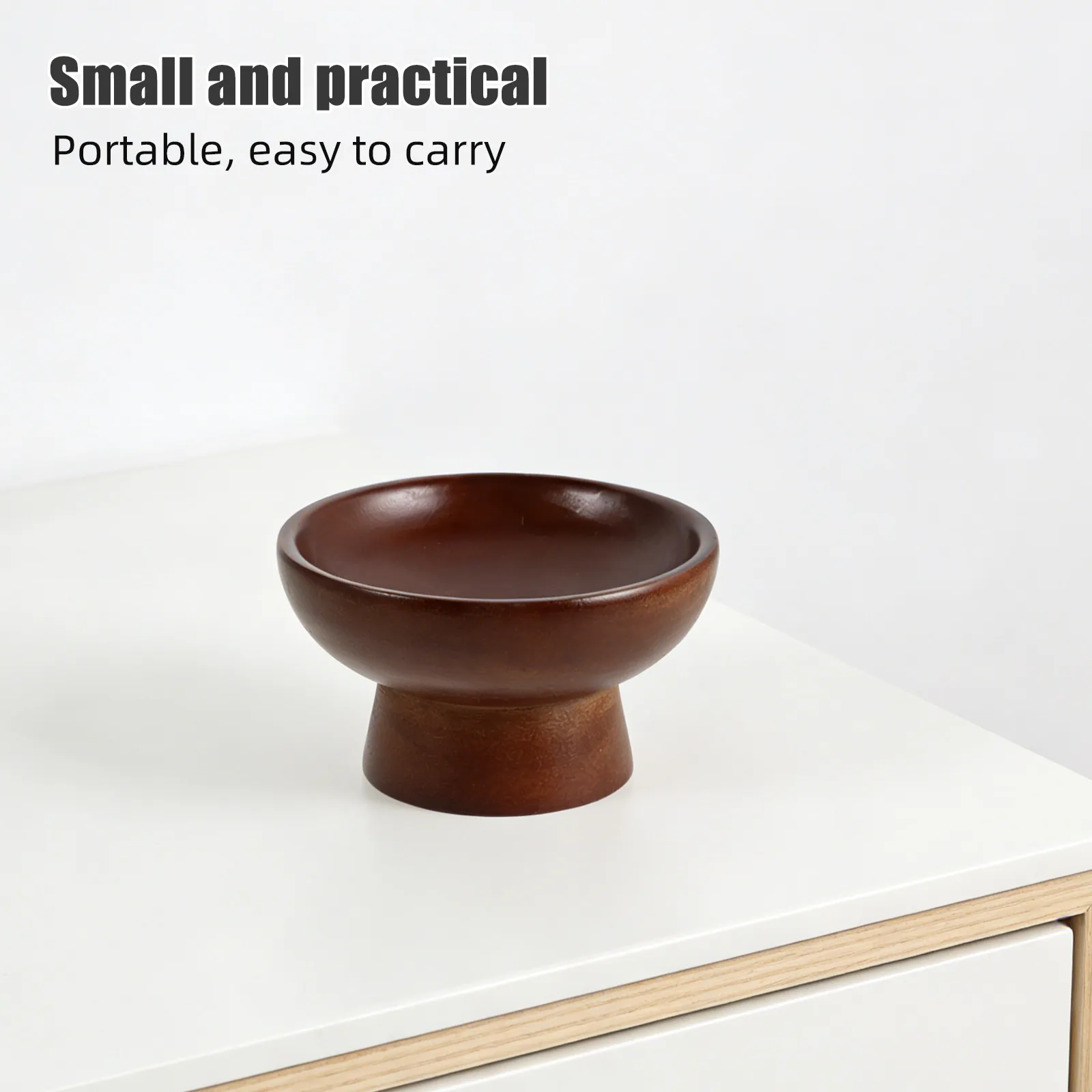

Wooden Jewelry Tray Natural Solid Wood Bracelet Necklace Organizer Small Jewelry Dish for Rings Earrings Watch Vanity Table