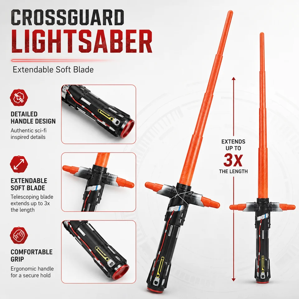 Hasbro Star Wars Jedi Warrior Lightsaber for Kids