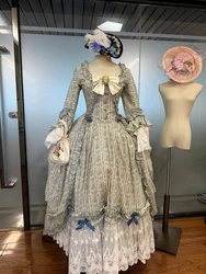 18th Century Robe A La Francaise Rococo Dress Royal Court Victorian Queen Marie Antoinette Costume Georgian Dress Ball Gown