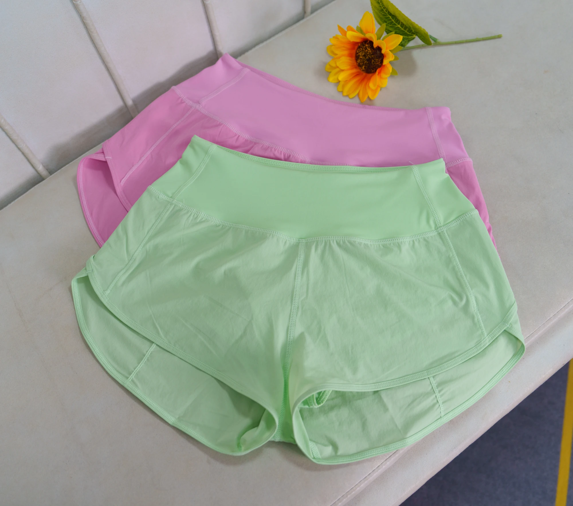 

Woman zipped Running Shorts High Waist Tennis Skirt Comfort Athletic Shorts Oner Active Yoga Pant sport Shorts Cycling Shorts