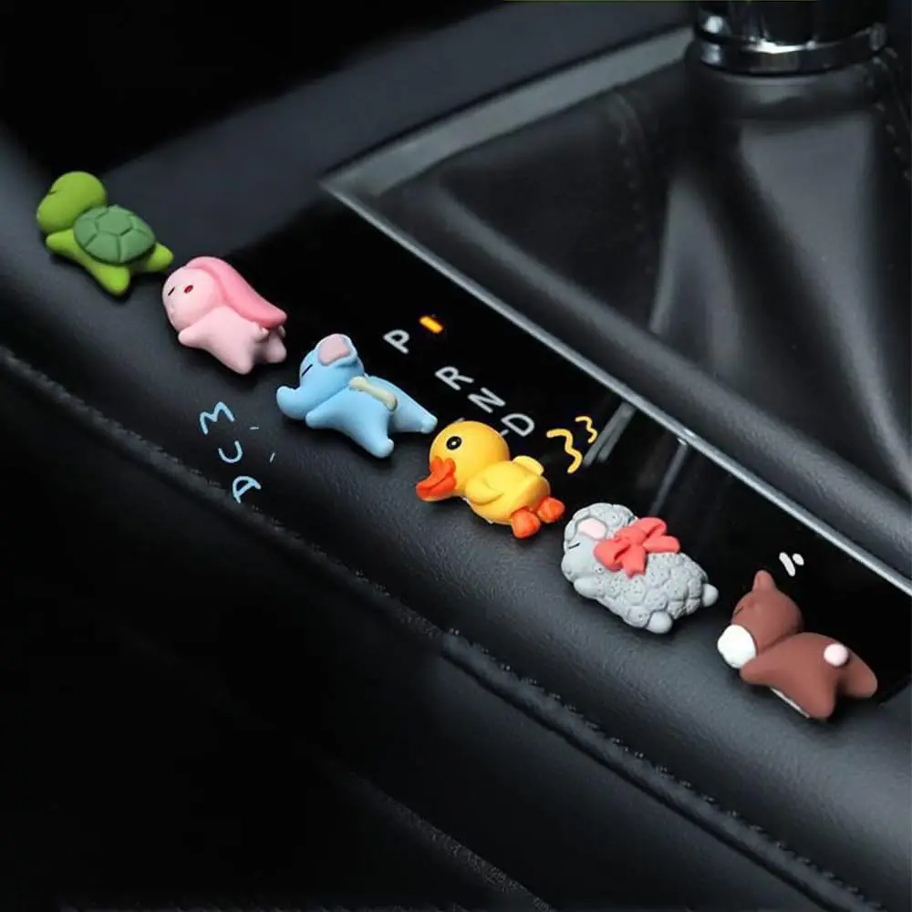 

6 Cute car Interior Decorations for car Mirrors, car Dashboard, car Center Console, Wherever You Want to Stick, Fun Gift