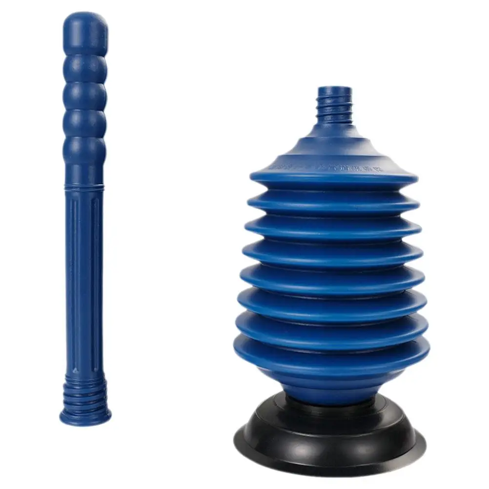 

Heavy Duty Toilet Plunger Pipeline Unclog Tool Pp Bathroom Kitchen Sink Home Cleaning Solution Drain Cleared