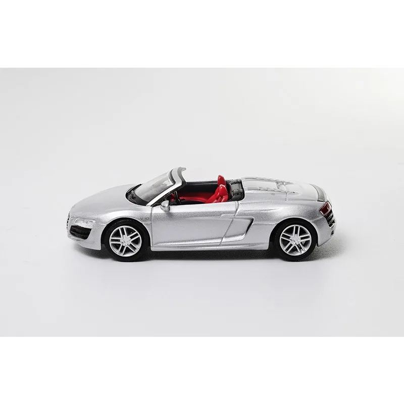 1:64 GCD auto R8, modello di auto in lega pressofusa, giocattolo per ragazzi, gioco per adolescenti, decorazione per adulti.