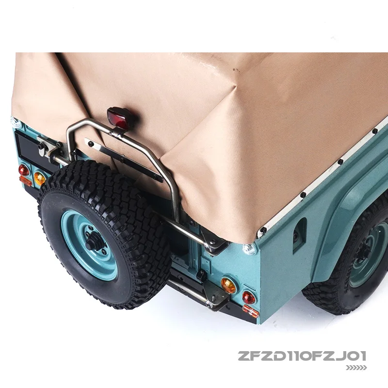 D110 stojak na tylne światła ze stopu tytanu koło zapasowe do zdalnie sterowany samochód gąsienicowy Traxxas TRX4 Bronco osiowy SCX10 RC4WD D90