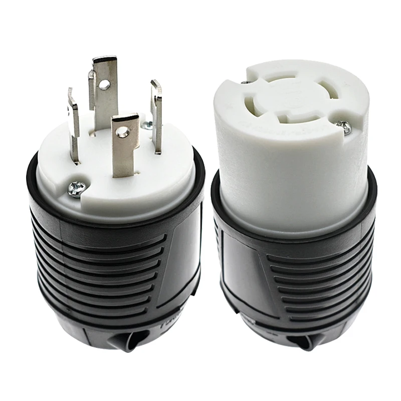 NEMA L14-30P/L14-30R Male and Female High Power 30A 125/250V Outdoor Industrial Power Charging Pile Connector