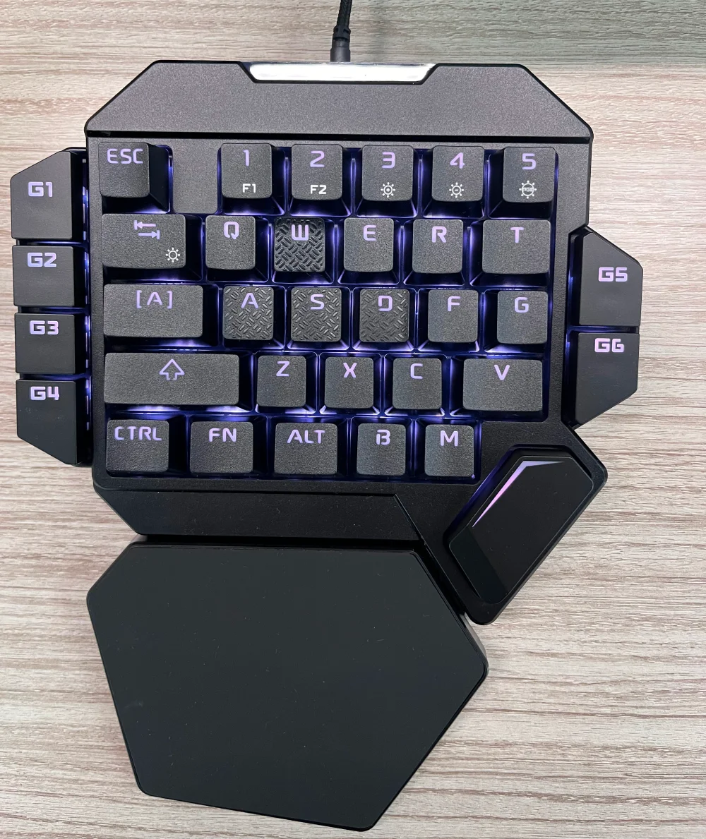 Aimzenix-片手ゲームキーボード,Aimzenixコンバーター,k & mアダプター