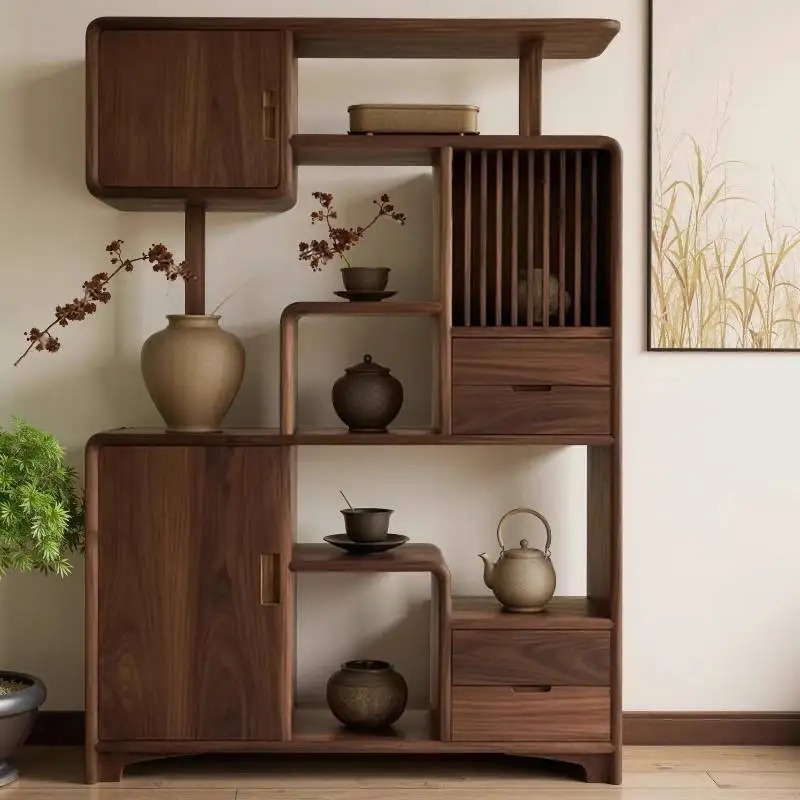 الديكور الكلاسيكي خزائن غرفة المعيشة مريحة رقيقة خشبية ضيقة خزائن غرفة المعيشة الزاوية خمر أثاث صالون Mueble المنزل