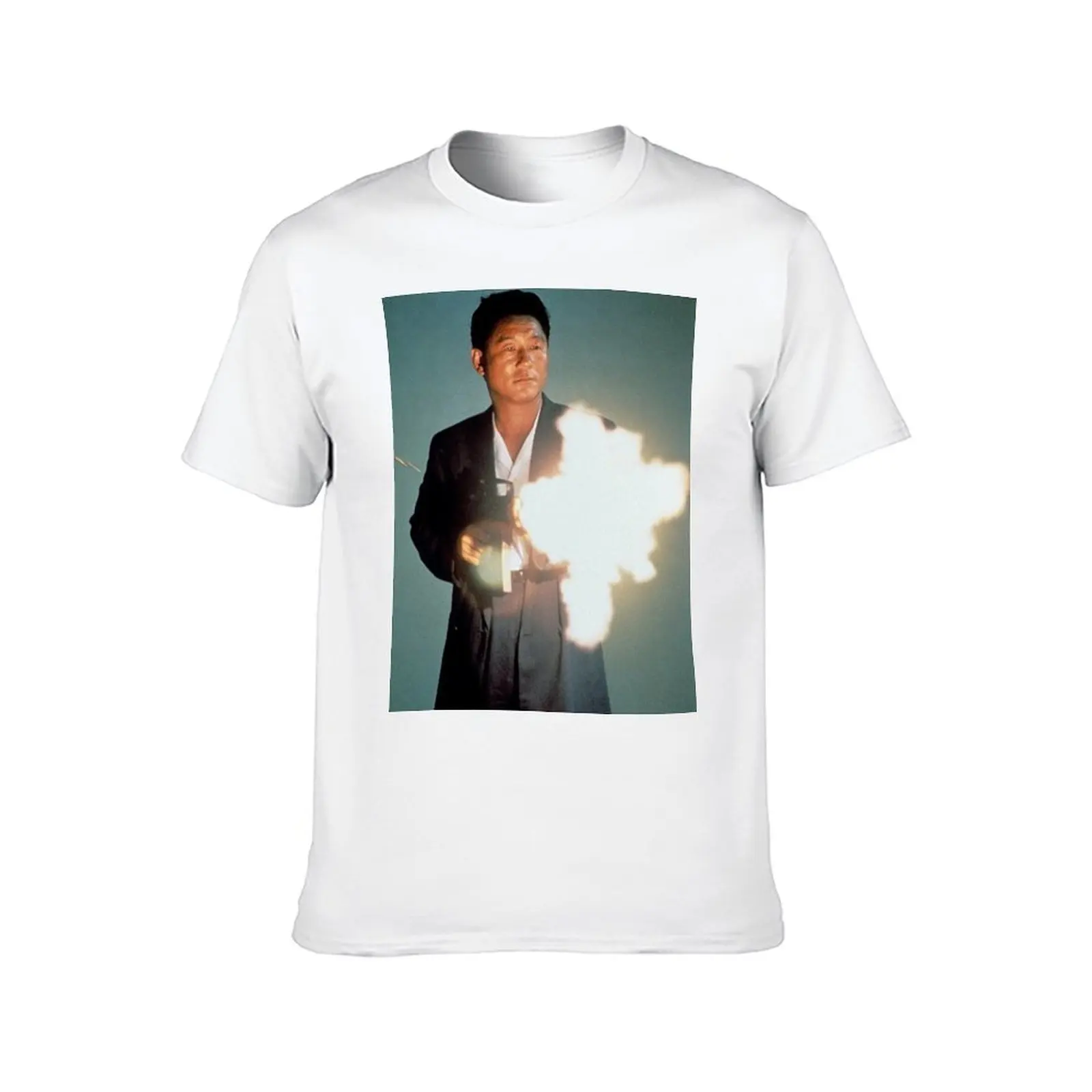 Sonatine, Takeshi Kitano T-Shirt t shirt men 100% cotton luxury brand graphic t shirts for man T-Shirt