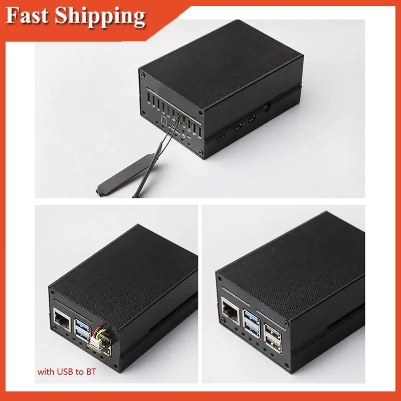 كفاءة MPW7ACA لوحدة Raspberry Pi 5 PCIE إلى M.2 E-Key Wifi7 مع حافظة BE200 Wif6e AX210، AX200