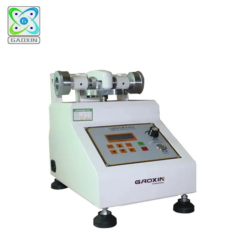 GAOXIN Testing Equipment Manufacturer Customized GX-5027 Leather Fabric Rubber Taber Wear Tester