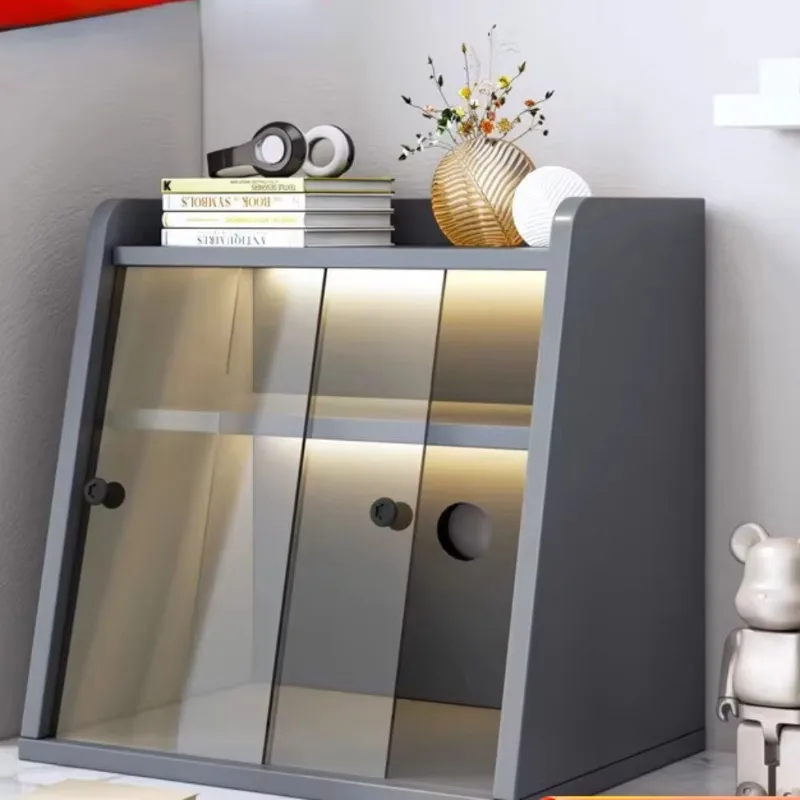 

Desktop storage cabinet bracket storage rack water cup rack dust rack bay window display cabinet tea cup holder acrylic