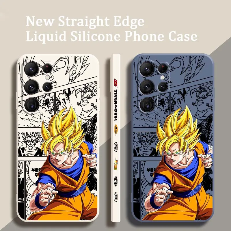 

Cartoon Blonde Warrior Art Phone Case For Samsung Galaxy S26 S25 S24 S23 S22 S21 S20 S10 Edge Ultra Plus FE Liquid Left Rope