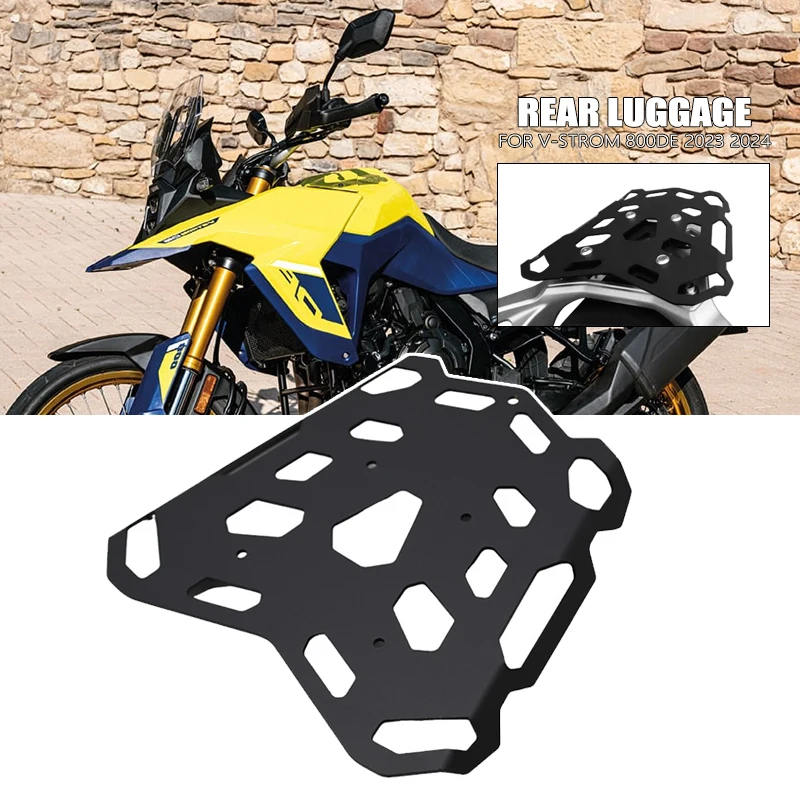 Fit For Suzuki V-Strom 800 DE Motorcycle Top Box Case Holder Bracket Tail Bag Support Racks Accessories 2023 2024 V-Strom 800DE