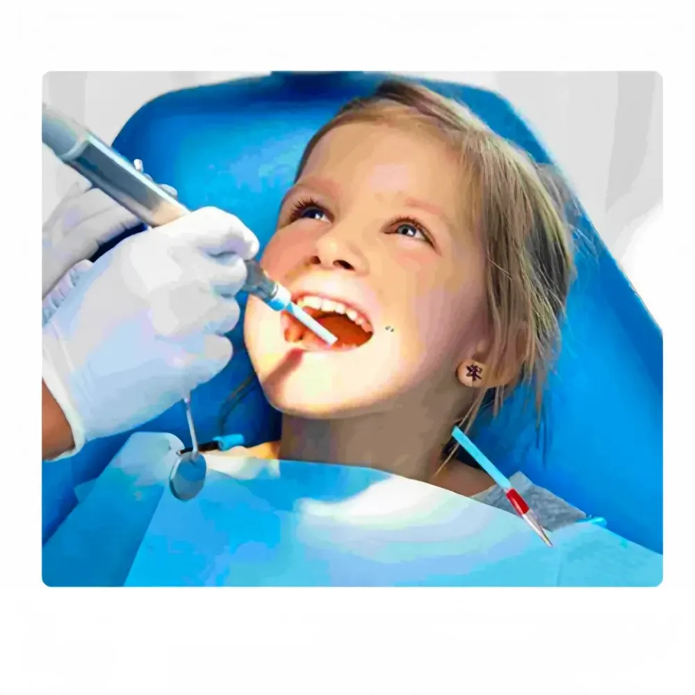 1PC Dental Bib Clips Flexible Scarf Napkin Holder Chain for Patient Oral Dentistry Tool