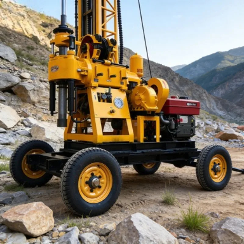 

Customized Truck-Mounted Drilling Rig for Water Well Machine for Rocky Portable Water Well Drilling Rigs