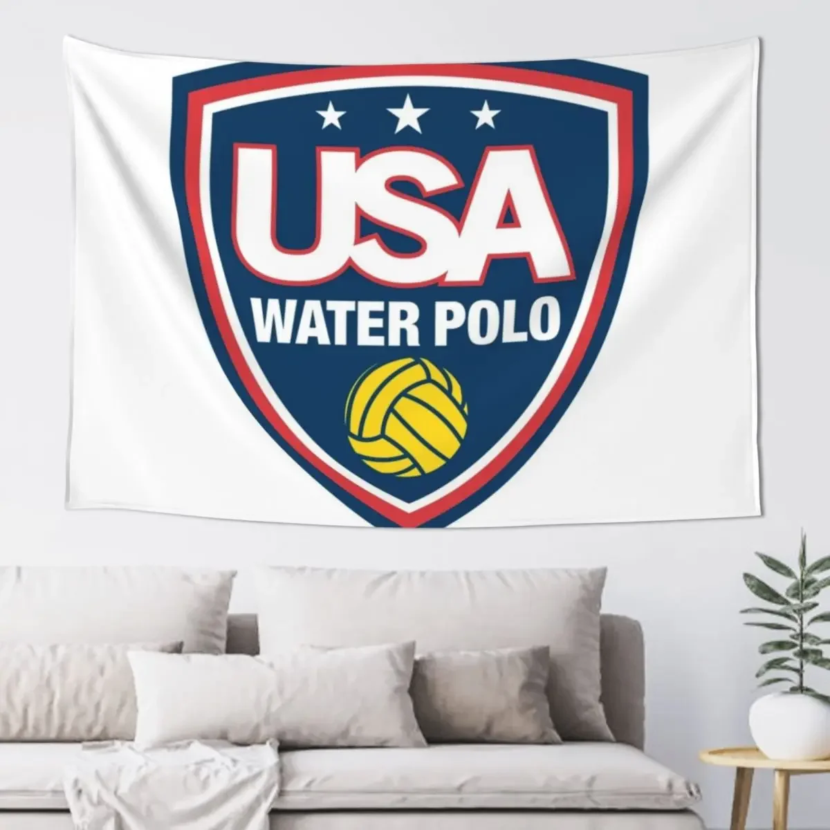 USA Water Polo Tapestry Outdoor Decor Anime Decor Bedroom Decor Aesthetic Tapestry