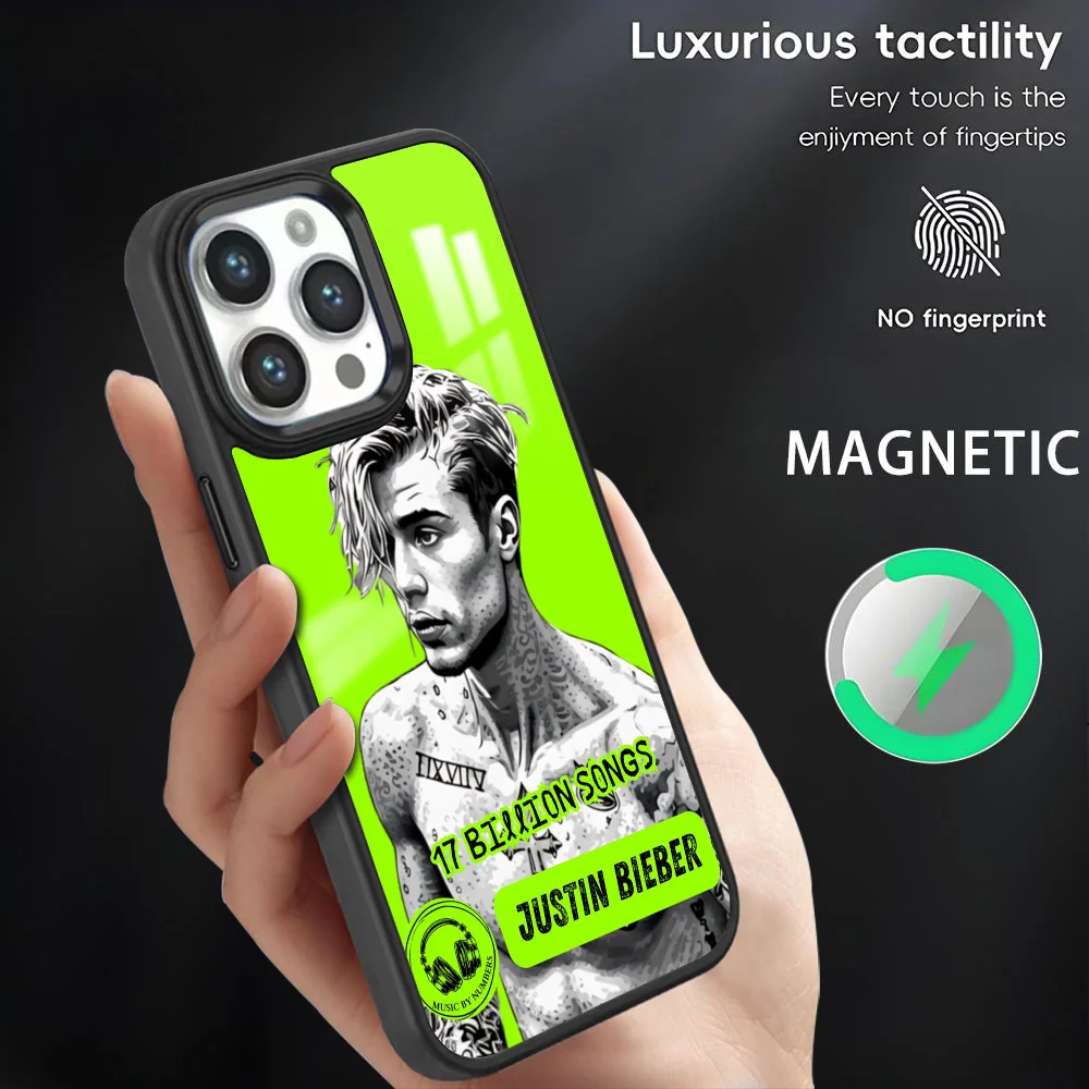 

The K-Kid L-LAROI Rapper Phone Case For iPhone 16 15 14 13 12 11 Pro Max Plus Mini Magnetic Magsafe Wireless Charging Cover