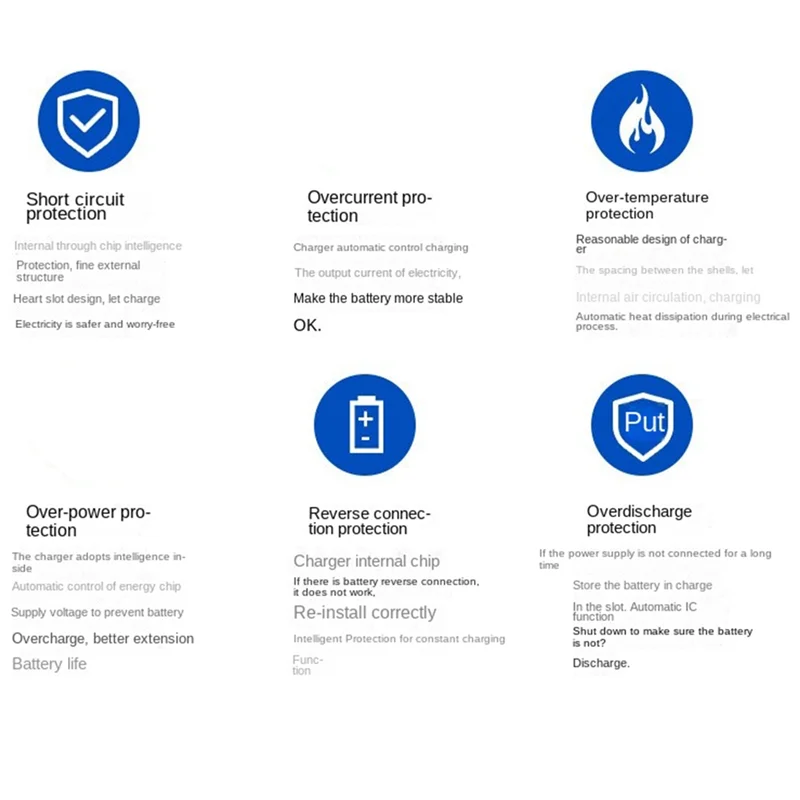 OIIRGO-6 slot carregador de bateria elétrica inteligente indicador led carregador usb casa aa/aaa nimh/nicd carregador de bateria recarregável