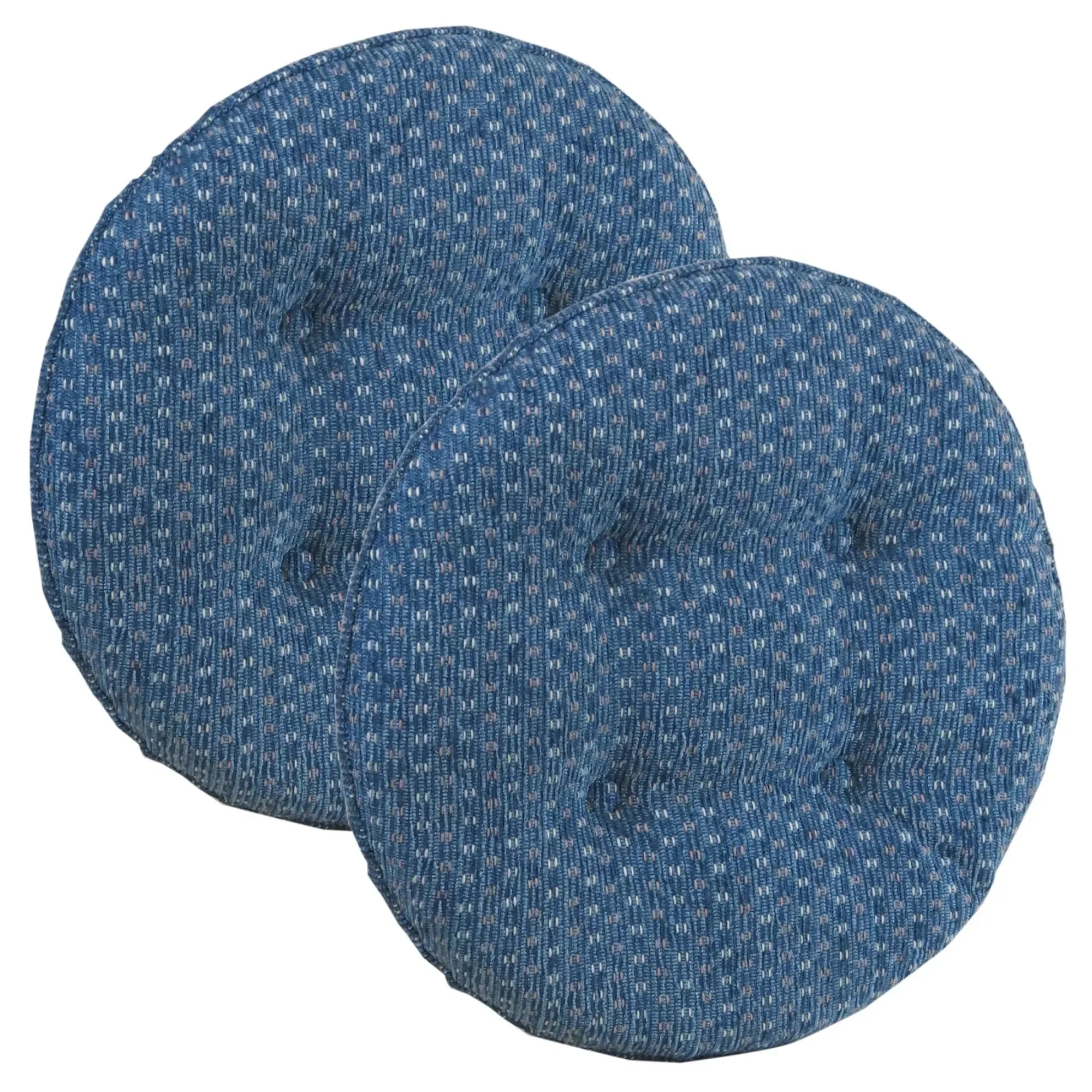 وسادة مقعد معنقدة مقاس 14 × 14 بوصة - مجموعة من قطعتين