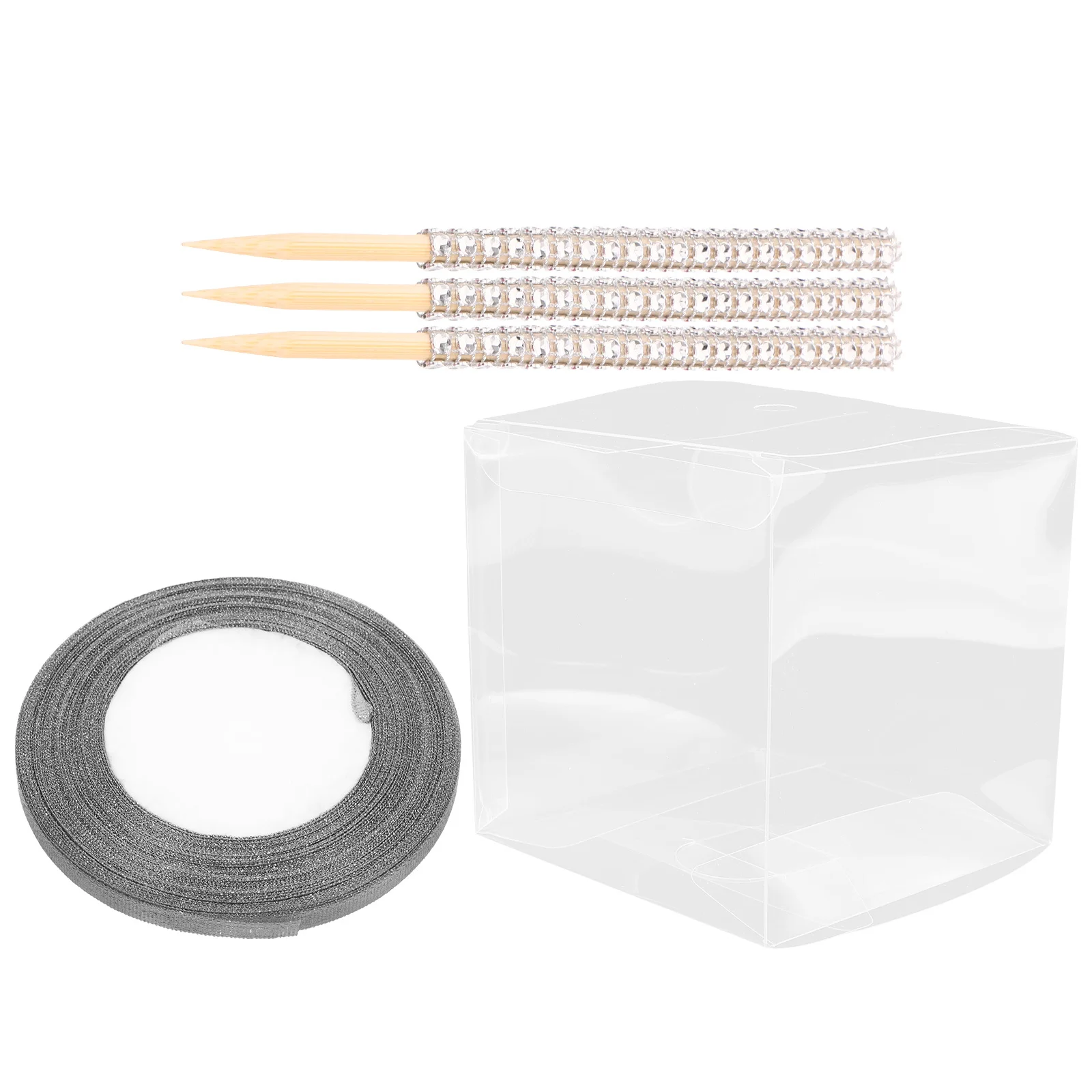 

1 Set Of Reusable Plastic Wood Hardened Transparent Gift Boxes For Christmas Apples Packaging Clear Treat Containers Snacks