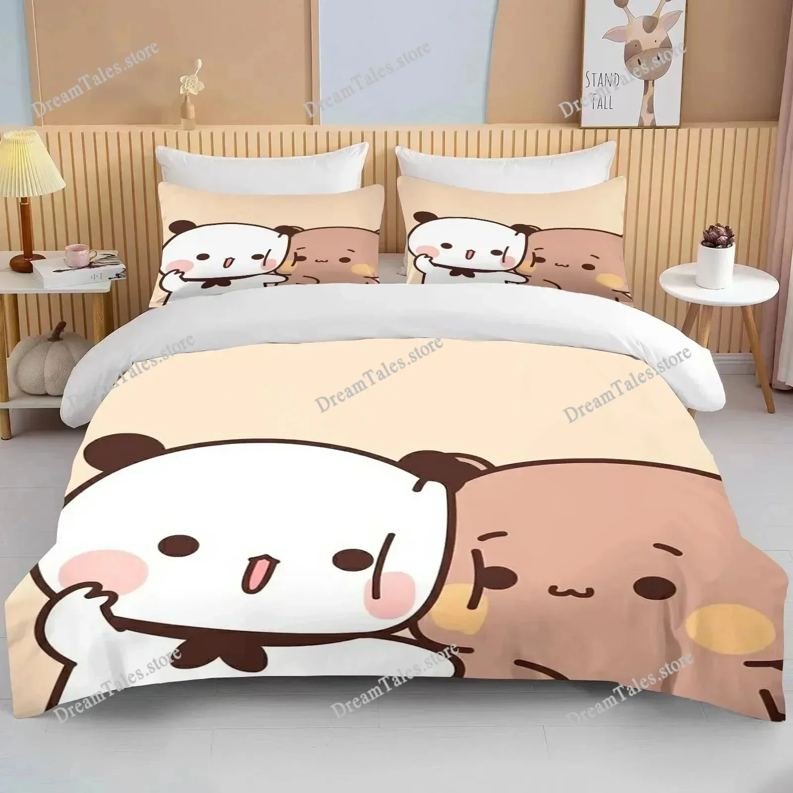 3D Print Duvet Cover Bubu Dudu Pattern Quilt Covers for Children Single Twin Queen King Bedding Set Home Textile Luxury Gift369