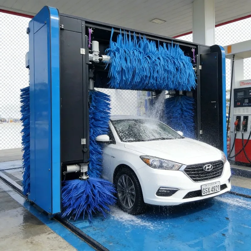 Customized Automatic Electric Car Washing Machine Commercial Car Wash Equipment For Fast Vehicle Cleaning