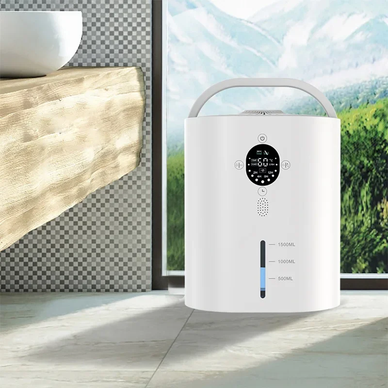 Deshumidificador inteligente CM10 65-100RH, deshumidificador doméstico, deshumidificador de aire para dormitorio, absorción de humedad, deshumidificación interior seco