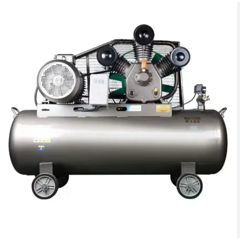 Electrical Direct-Connected Reciprocating Portable Piston Oil Lubricated Driven Air Compressor Air Pump For Sale