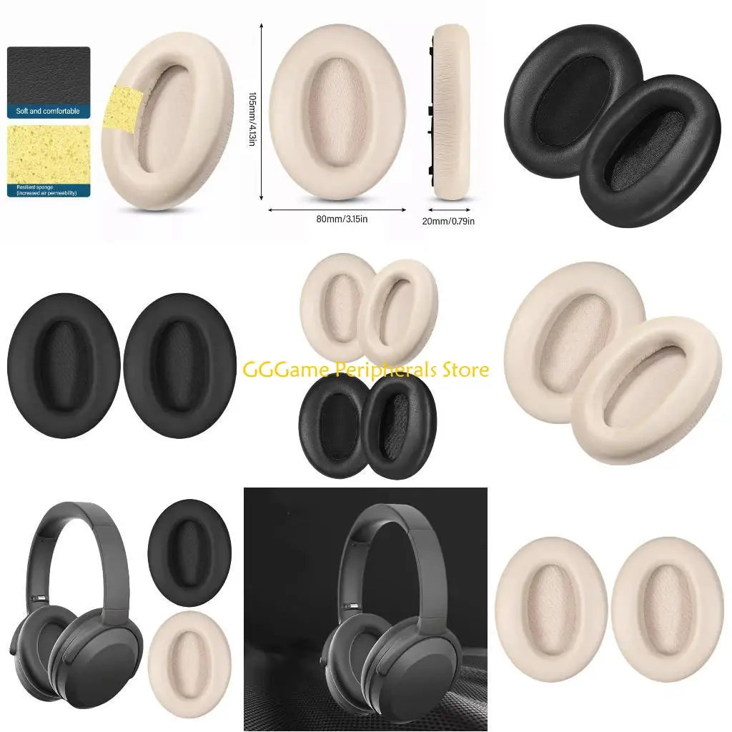 

U55B Durability Ear Cushions for WT6PRO Headphones Earmuff for Improved Sound Quality