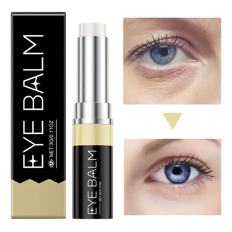 Hydrating Eye Stick For Dark Circles Natural Under Eye cream For Dark Circles Safe Effective Eye Balm Erases Eye Bags