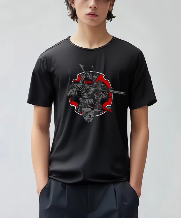 LE 2024 Knight of Armor Special Forces print Fashion Printed Pattern Unisex graphic t shirts men clothing