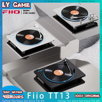 FiiO TT13 Vintage Audiophile Turntable Automatic Vinyl Record Player Support aptX/aptXLL/aptXHD HD Bluetooth Transmitter Custom