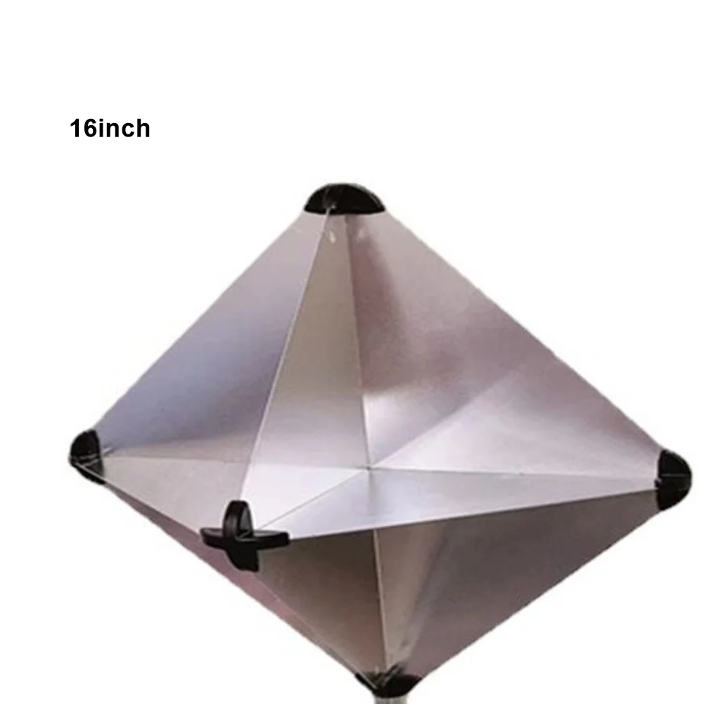 Marine Signal Reflector in Aluminum for Sailboat and Motorboat with Customizable Mounting Configuration Options