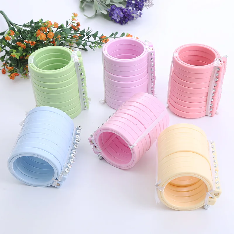 DIY ABS Plastic Embroidery Hoops Round Cross Stitch Loop Cross Stitch Ring Stretch Tool Needlecraft Household Sewing Tools