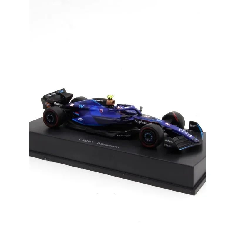 SPARK 1/64 Williams FW45 F1 Grand Prix 2023. Model ze stopu. Kolekcja zabawek dekoracyjnych dla dzieci, prezenty świąteczne dla przyjaciół.