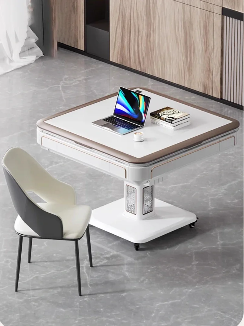 

Простой обеденный стол с силовым приводом, автоматический складной обеденный стол для домашней работы, домашняя мебель LVMC