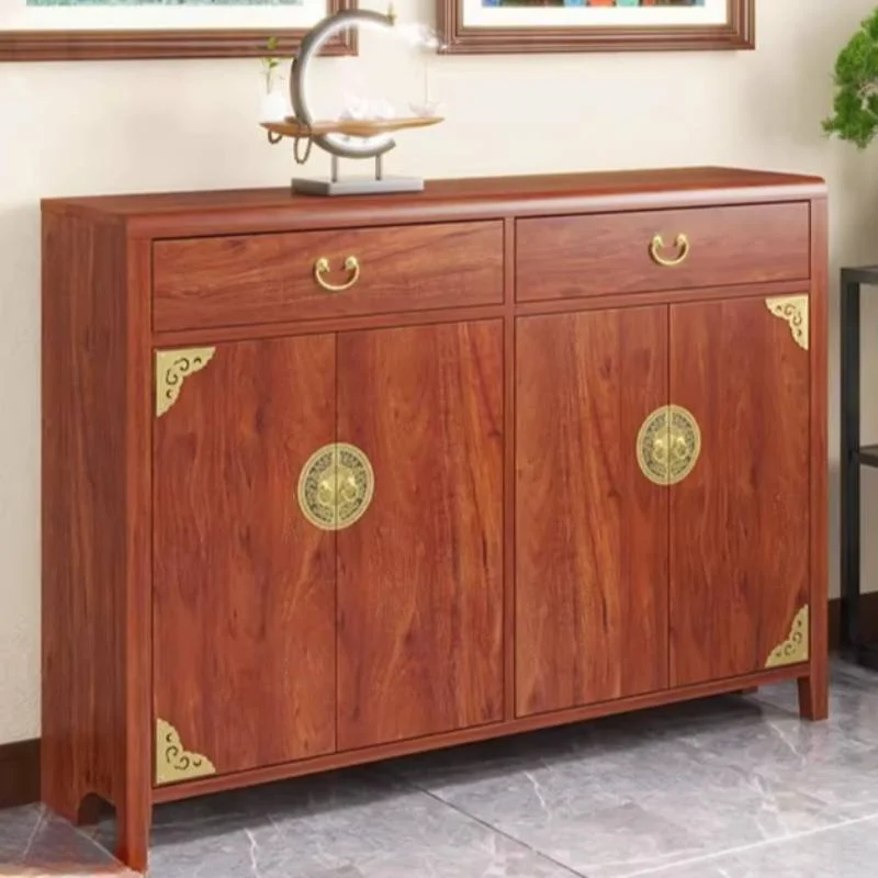Wood Drawers Shoe Cabinet Asian Vintage Bedroom Luxury Corner Shoe Cabinet Entryway Living Room Organizador Zapatos Furniture