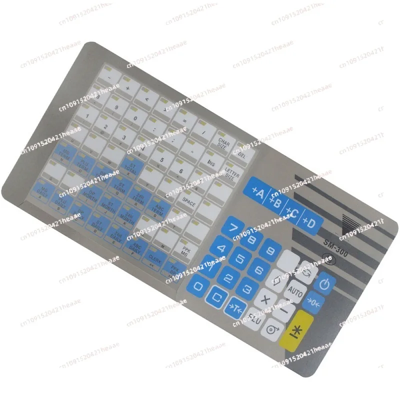 Suitable for 5PCS SM300P Electronic Scale  Panel  SM-300 Keyboard Protection Film English Version