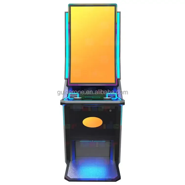 2025 Cheap 43 Inch Curve Monitor Metal Machine Game Coin Pusher Multi 10 in 1Lightning Game