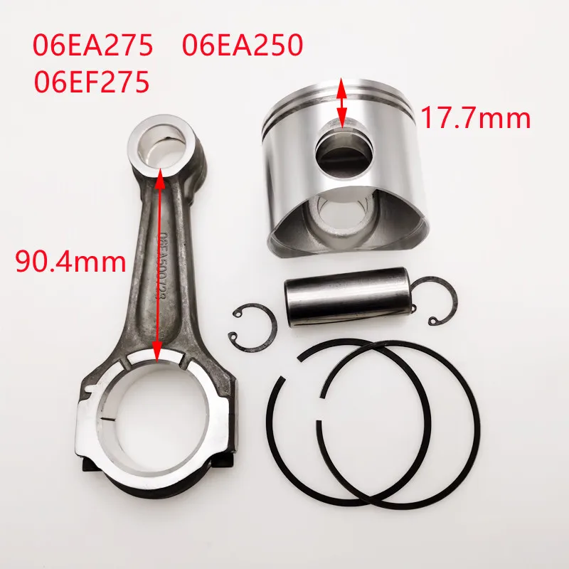 Connecting rod/piston of completet for Carlyle Refrigeration compressor 06EA250 06EF250 06E6250 06E2250 06EA550 06EF550 06E2550