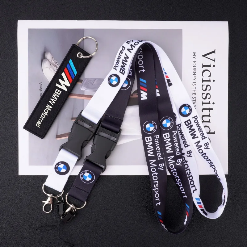Correa para el cuello para teléfono móvil, llavero para motocicleta y coche, accesorios para coche Bmw E46 E36 G20 E90 E60 F30 F10 E39 X1 M Performance