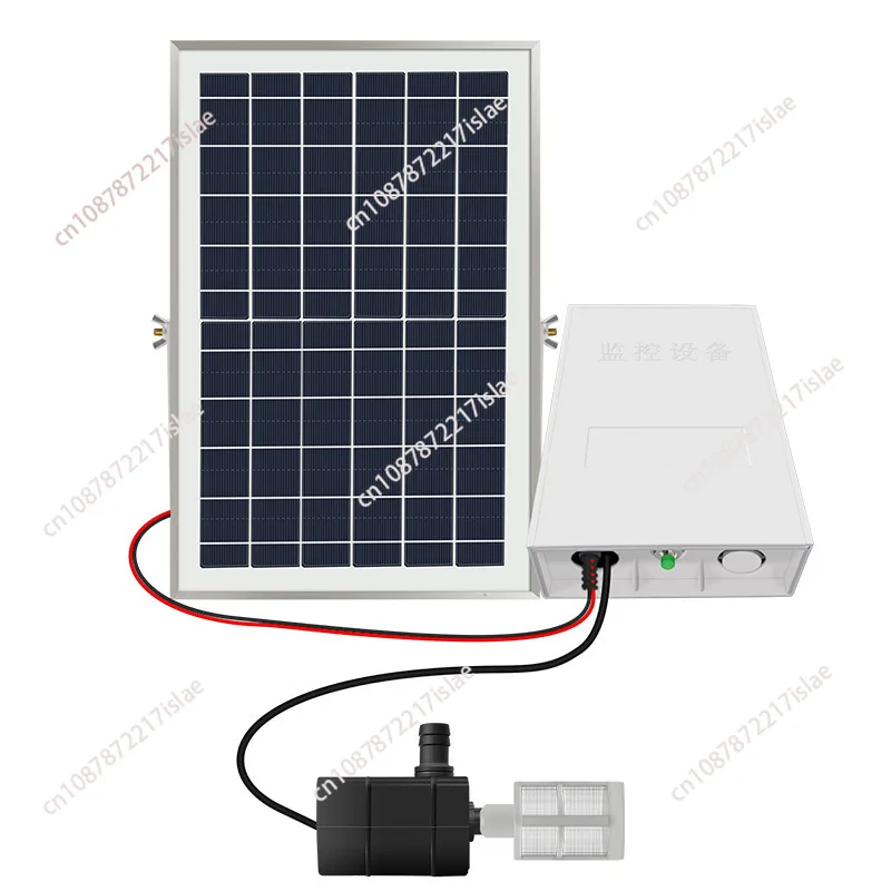 Solar energy storage fountain silent water pump rockery oxygenation circulation pump small fish pond filter pump