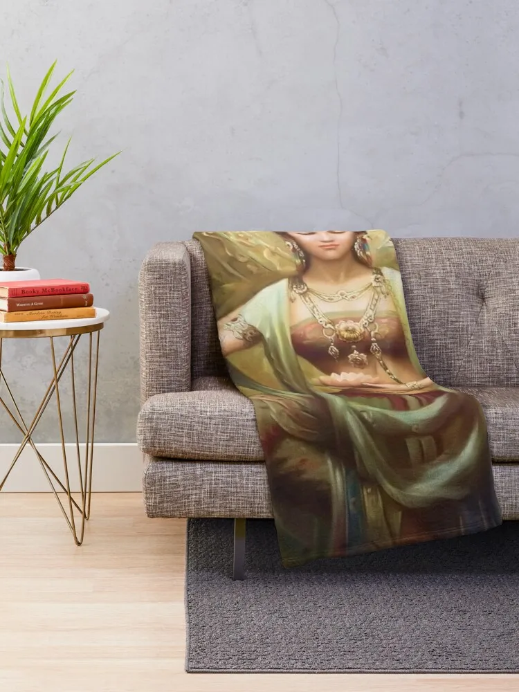 Quan Yin, The Mother and Goddess of CompassionThrow Blanket Decorative Blankets WarmBlanket