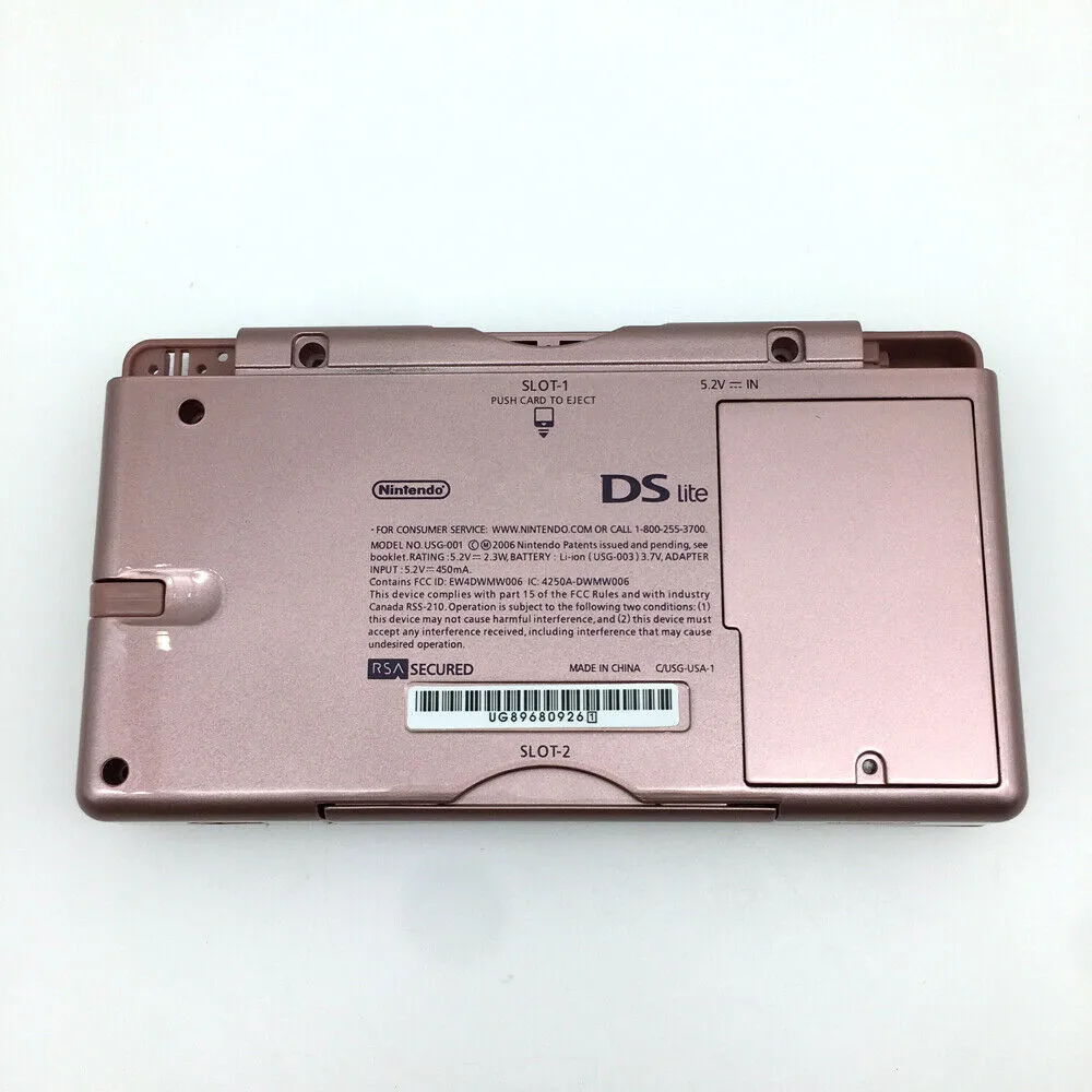 交換ローズゴールドフルハウジングシェルケースボタン + ドライバーツールキットds liteのndsl用シェル