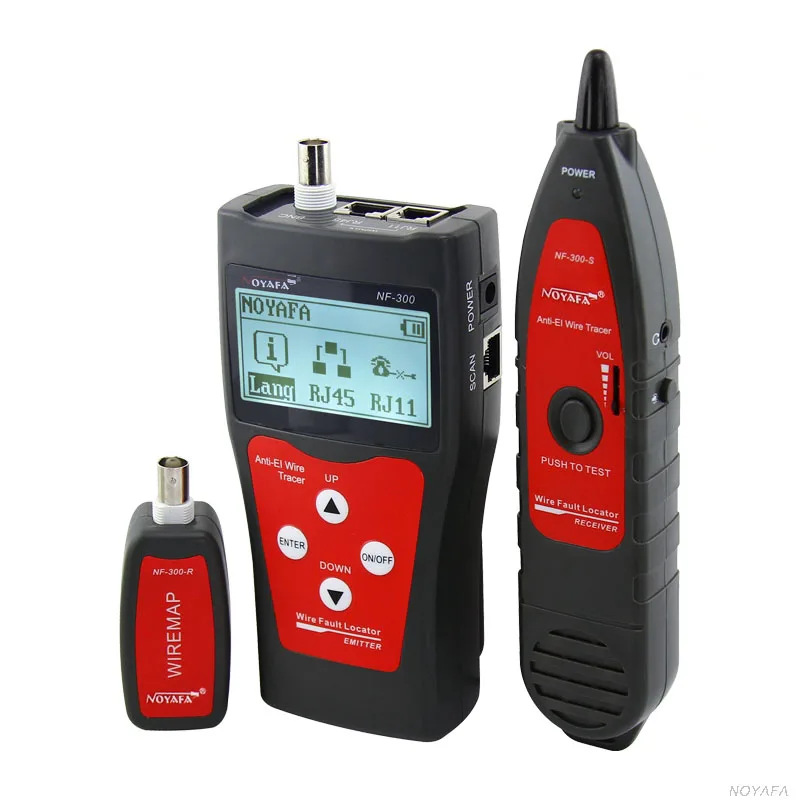 Coaxial Cable Tester Length Measurement Wire Fault Locator Portable Wire Tracer Tracker