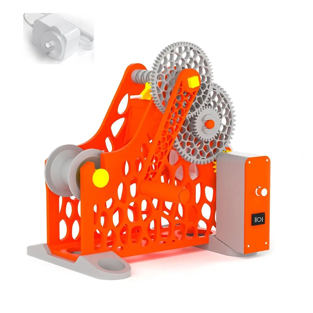 ~【On Sale】3D Printer Filament Respooler 1kg Spool Rewinder Detachable Modular Electric Model B AU Plug